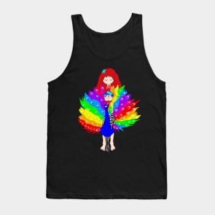 Lapis Lazuli Crystal Fairy Tank Top